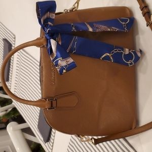 Michael Kors satchel Saffiano leather